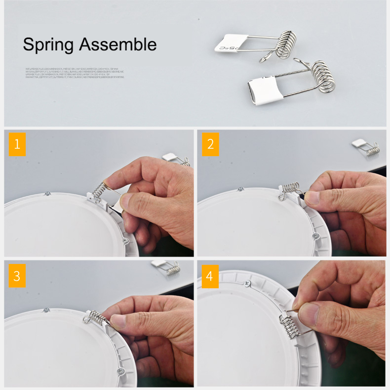 Slim Round LED Panel