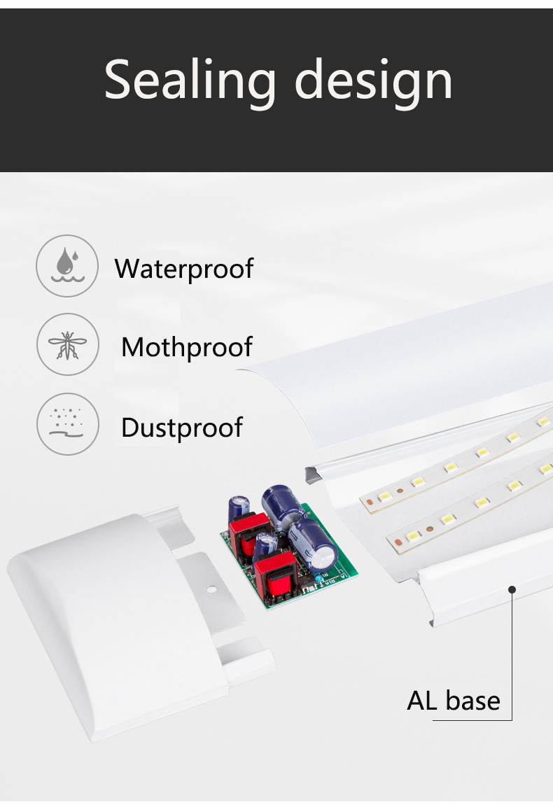 LED Linear Wide Tube 36W